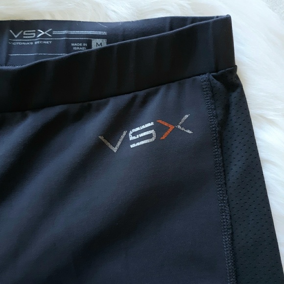 Victoria's Secret VSX Gray Stretch Workout Pants - Picture 2 of 8